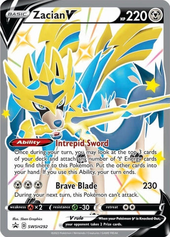 Zacian V (SWSH292) [Sword & Shield: Black Star Promos] - The Mythic Store | 24h Order Processing