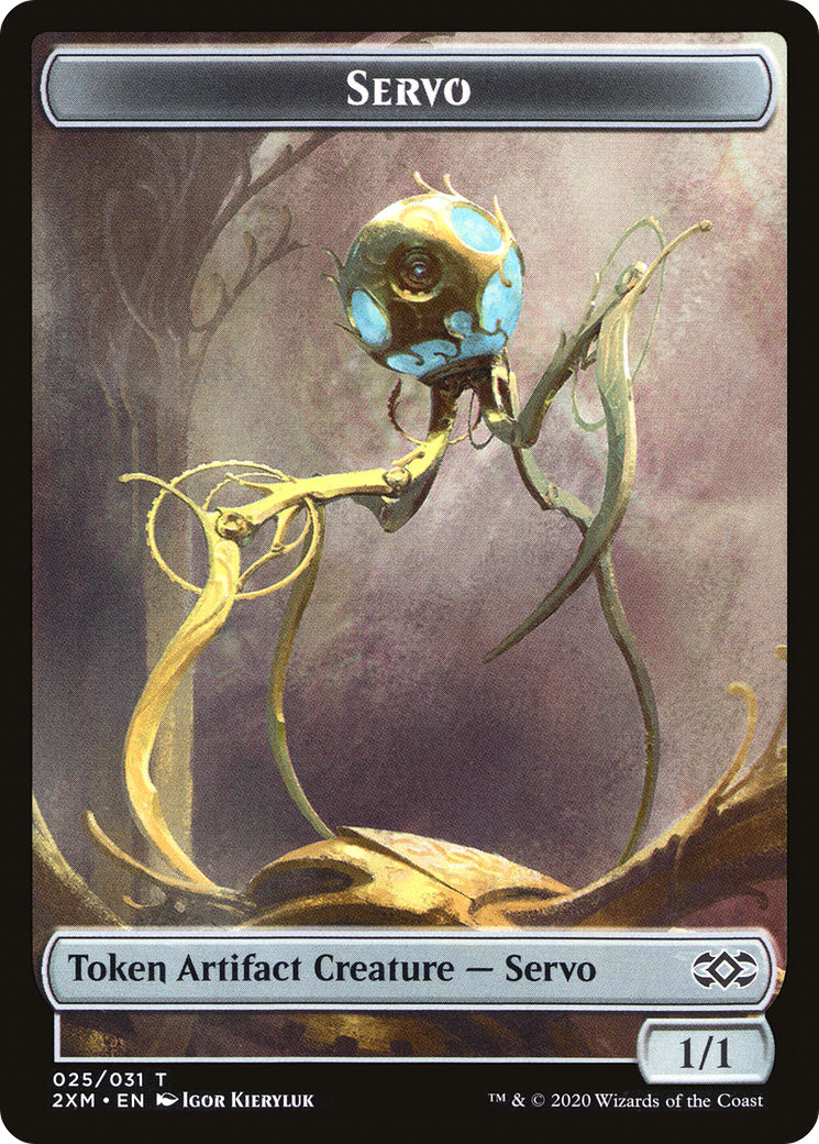 Human Soldier // Servo Double-Sided Token [Double Masters Tokens] - The Mythic Store | 24h Order Processing