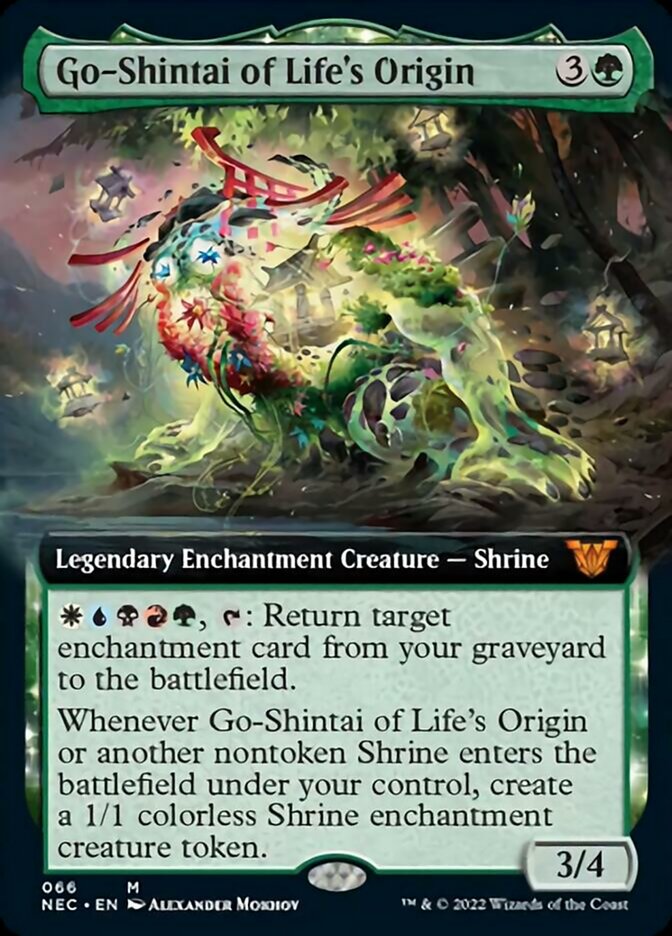 Go-Shintai of Life's Origin (Extended Art) [Kamigawa: Neon Dynasty Commander] - The Mythic Store | 24h Order Processing