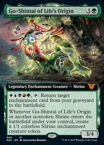 Go-Shintai of Life's Origin (Extended Art) [Kamigawa: Neon Dynasty Commander] - The Mythic Store | 24h Order Processing