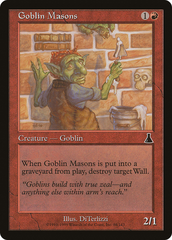 Goblin Masons [Urza's Destiny] - The Mythic Store | 24h Order Processing
