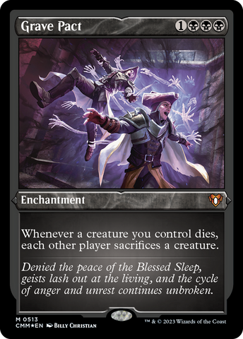 Grave Pact (Foil Etched) [Commander Masters] - The Mythic Store | 24h Order Processing