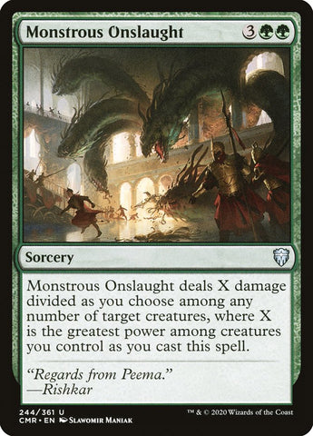 Monstrous Onslaught [Commander Legends] - The Mythic Store | 24h Order Processing