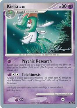 Kirlia LV.28 (8/17) (Psychic Lock - Jason Klaczynski) [World Championships 2008] - The Mythic Store | 24h Order Processing