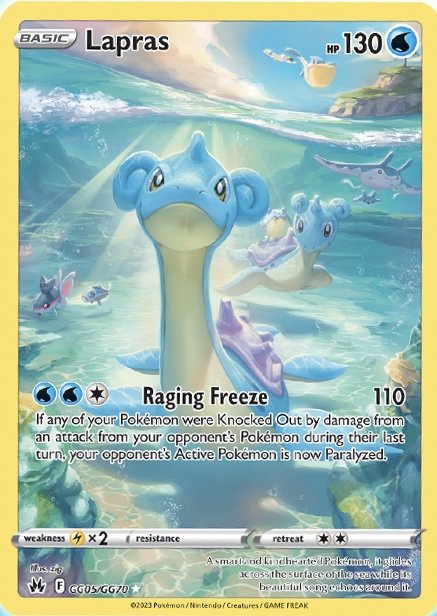 Lapras (GG05/GG70) [Sword & Shield: Crown Zenith] - The Mythic Store | 24h Order Processing