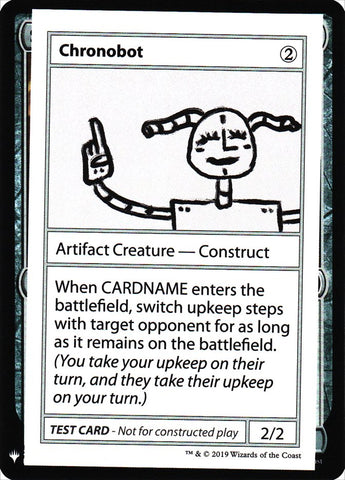 Chronobot [Mystery Booster Playtest Cards] - The Mythic Store | 24h Order Processing