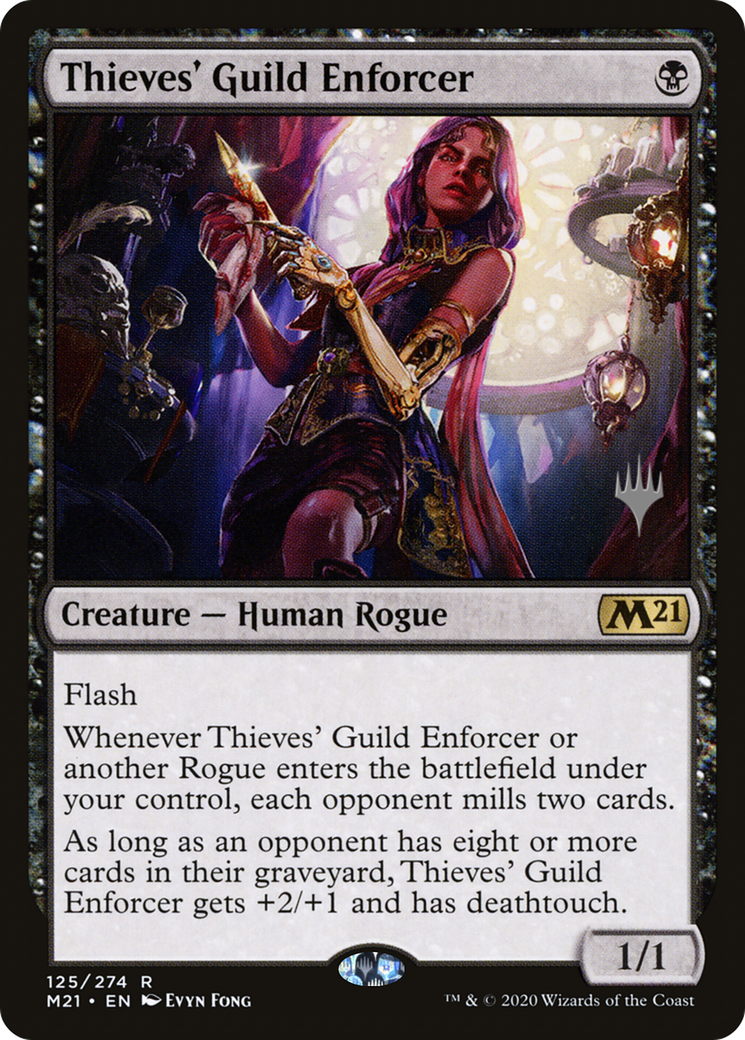 Thieves' Guild Enforcer (Promo Pack) [Core Set 2021 Promos] - The Mythic Store | 24h Order Processing