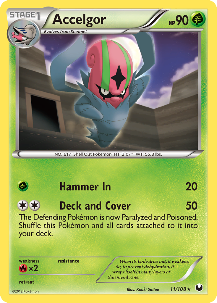 Accelgor (11/108) [Black & White: Dark Explorers] - The Mythic Store | 24h Order Processing