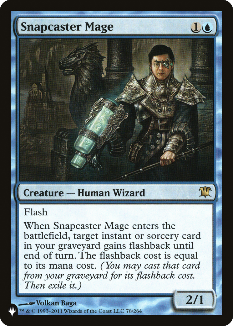 Snapcaster Mage [The List] - The Mythic Store | 24h Order Processing