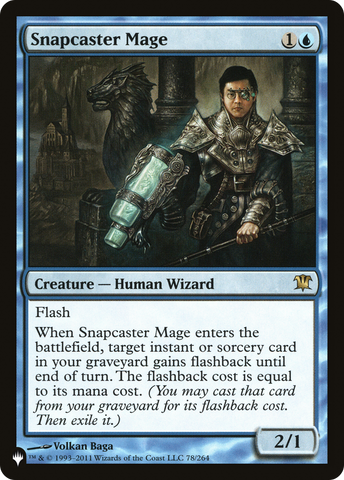 Snapcaster Mage [The List] - The Mythic Store | 24h Order Processing