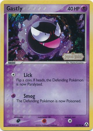 Gastly (52/92) (Stamped) [EX: Legend Maker] - The Mythic Store | 24h Order Processing