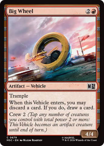 Big Wheel [Marvel Super Heroes Commander] - The Mythic Store | 24h Order Processing