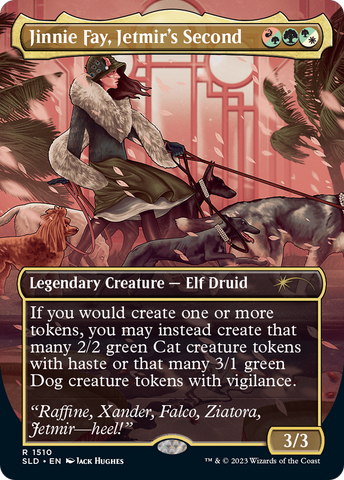 Jinnie Fay, Jetmir's Second // Jinnie Fay, Jetmir's Second [Secret Lair Commander Deck: Raining Cats and Dogs] - The Mythic Store | 24h Order Processing