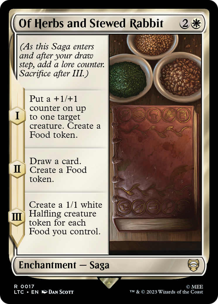 Of Herbs and Stewed Rabbit [The Lord of the Rings: Tales of Middle-Earth Commander] - The Mythic Store | 24h Order Processing
