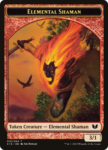 Elemental Shaman Token [Commander 2015 Tokens] - The Mythic Store | 24h Order Processing
