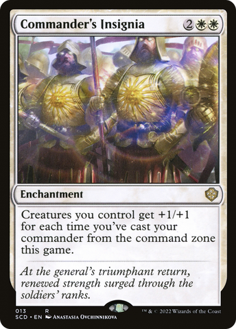 Commander's Insignia [Starter Commander Decks] - The Mythic Store | 24h Order Processing