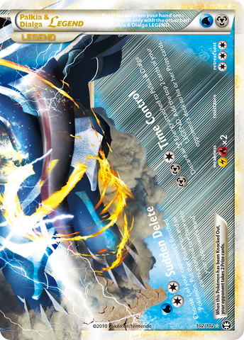 Palkia & Dialga LEGEND (102/102) [HeartGold & SoulSilver: Triumphant] - The Mythic Store | 24h Order Processing