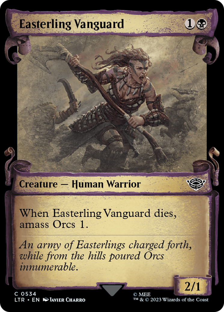 Easterling Vanguard [The Lord of the Rings: Tales of Middle-Earth Showcase Scrolls] - The Mythic Store | 24h Order Processing