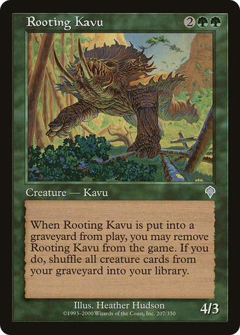 Rooting Kavu [Invasion] - The Mythic Store | 24h Order Processing