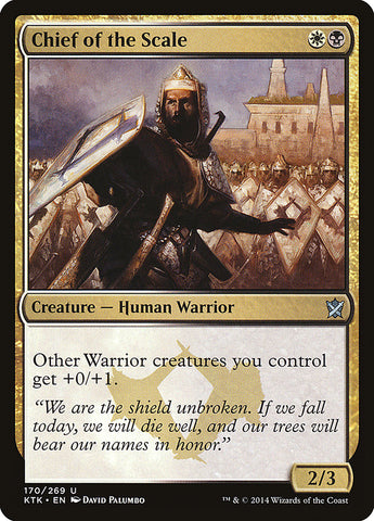 Chief of the Scale [Khans of Tarkir] - The Mythic Store | 24h Order Processing
