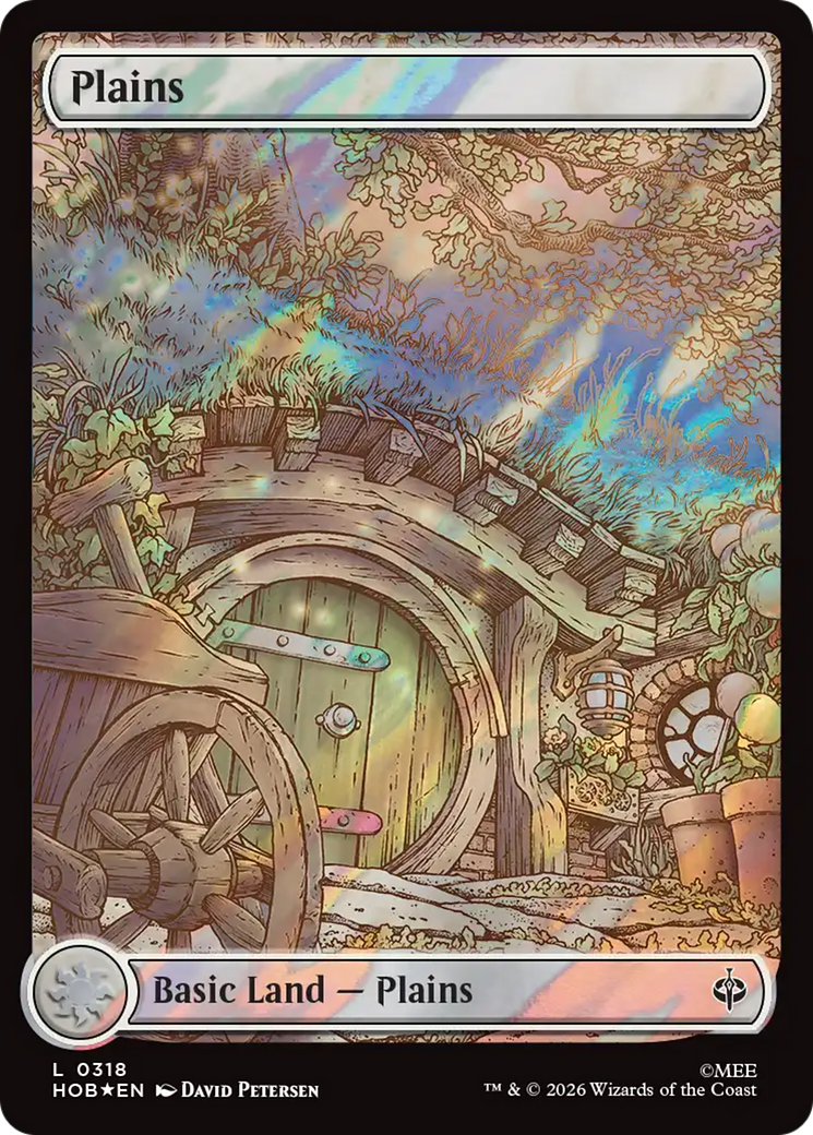 Plains (0318) (Surge Foil) [The Hobbit] - The Mythic Store | 24h Order Processing