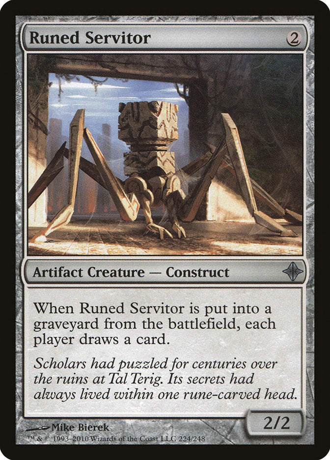 Runed Servitor [Rise of the Eldrazi] - The Mythic Store | 24h Order Processing