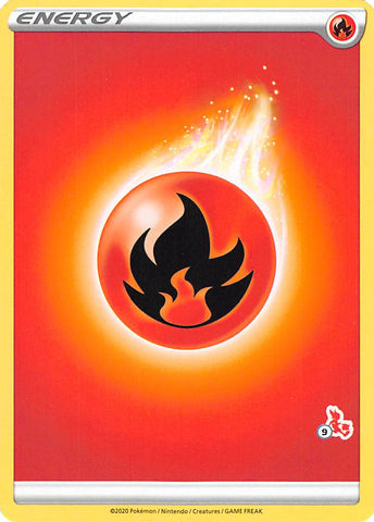 Fire Energy (Cinderace Stamp #9) [Battle Academy 2022] - The Mythic Store | 24h Order Processing