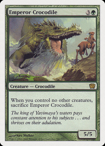Emperor Crocodile [Ninth Edition] - The Mythic Store | 24h Order Processing