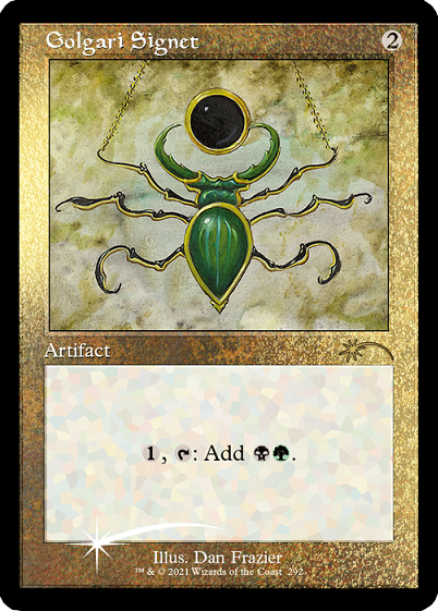 Golgari Signet (Retro) (Foil Etched) [Secret Lair Drop Series] - The Mythic Store | 24h Order Processing