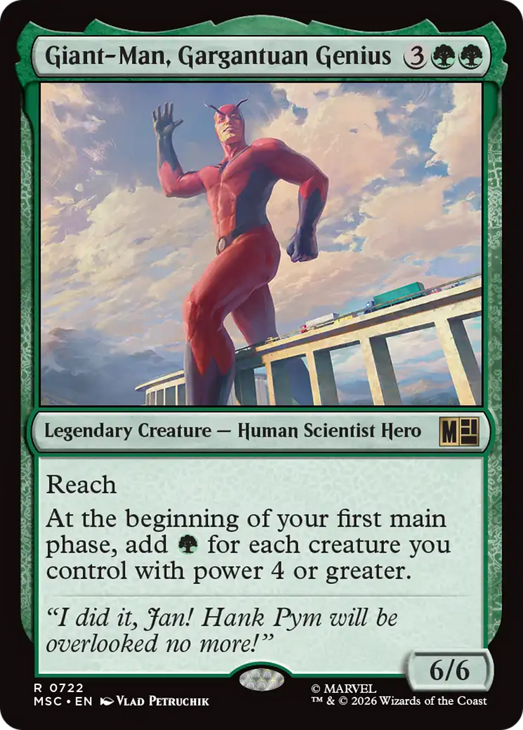 Giant-Man, Gargantuan Genius [Marvel Super Heroes Commander] - The Mythic Store | 24h Order Processing