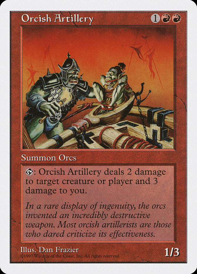 Orcish Artillery [Fifth Edition] - The Mythic Store | 24h Order Processing