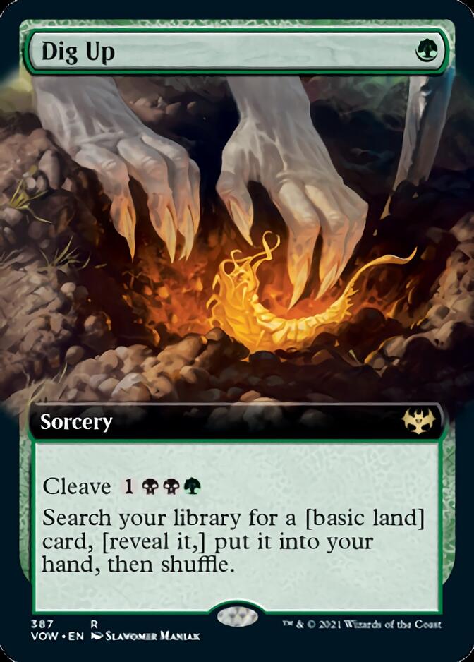 Dig Up (Extended Art) [Innistrad: Crimson Vow] - The Mythic Store | 24h Order Processing
