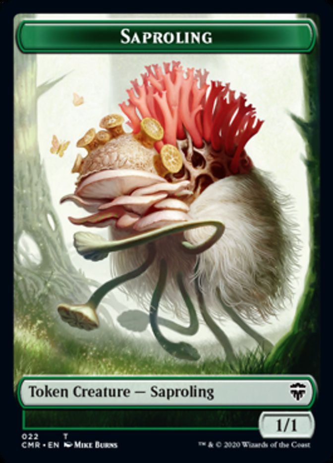Illusion // Saproling Double-Sided Token [Commander Legends Tokens] - The Mythic Store | 24h Order Processing