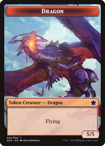 Dragon Token (002/003) [Game Night 2019 Tokens] - The Mythic Store | 24h Order Processing