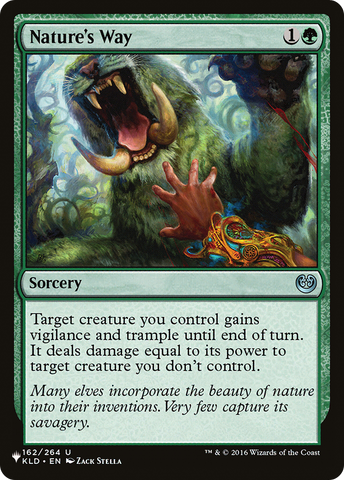Nature's Way [The List] - The Mythic Store | 24h Order Processing