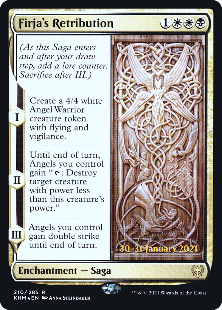 Firja's Retribution [Kaldheim Prerelease Promos] - The Mythic Store | 24h Order Processing