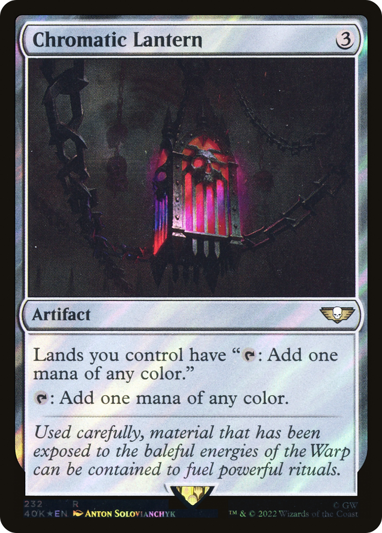 Chromatic Lantern (Surge Foil) [Warhammer 40,000] - The Mythic Store | 24h Order Processing