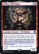 Delina, Wild Mage [Dungeons & Dragons: Adventures in the Forgotten Realms Prerelease Promos] - The Mythic Store | 24h Order Processing
