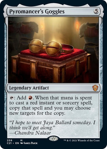 Pyromancer's Goggles [Commander 2021] - The Mythic Store | 24h Order Processing