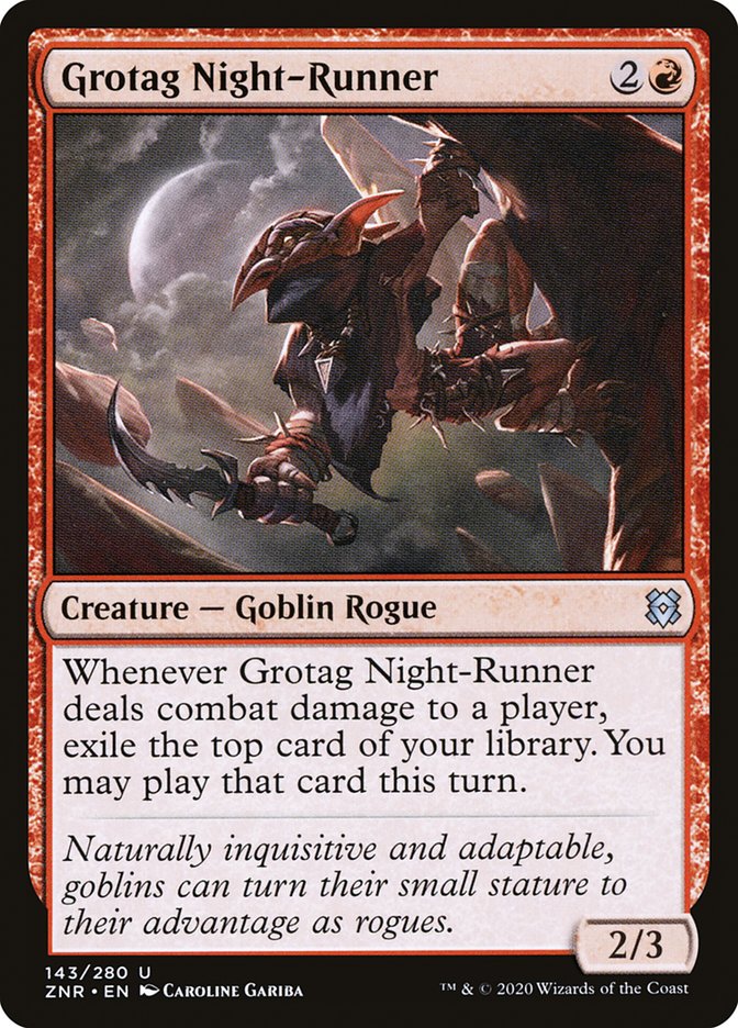 Grotag Night-Runner [Zendikar Rising] - The Mythic Store | 24h Order Processing