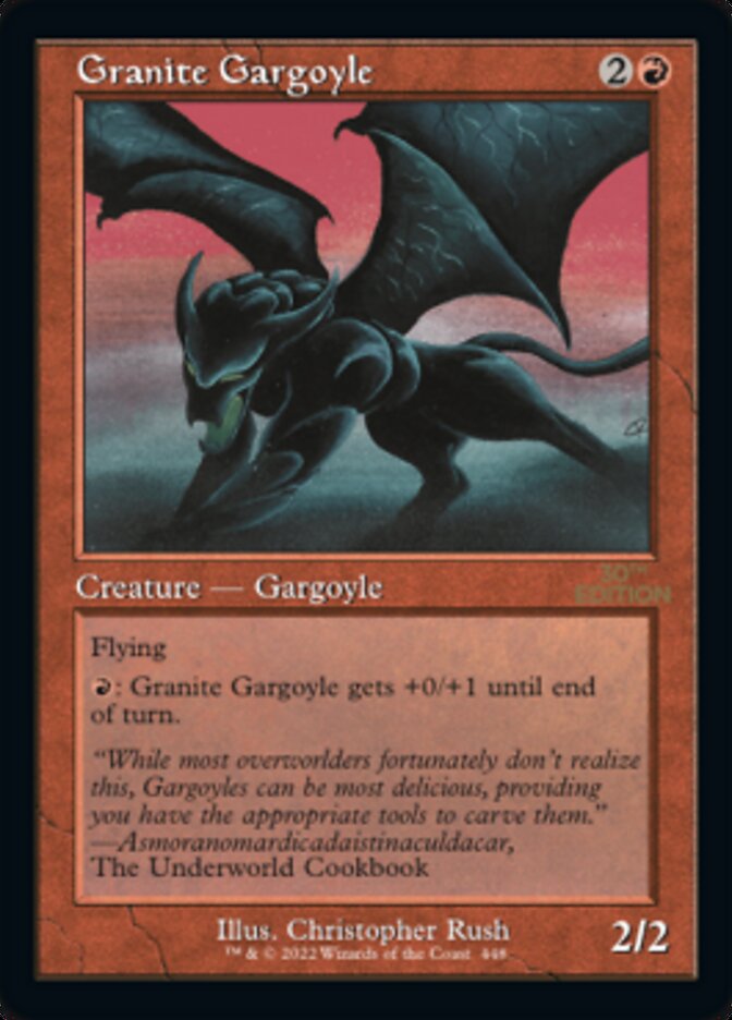 Granite Gargoyle (Retro) [30th Anniversary Edition] - The Mythic Store | 24h Order Processing