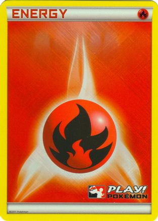 Fire Energy (2011 Play Pokemon Promo) [League & Championship Cards] - The Mythic Store | 24h Order Processing