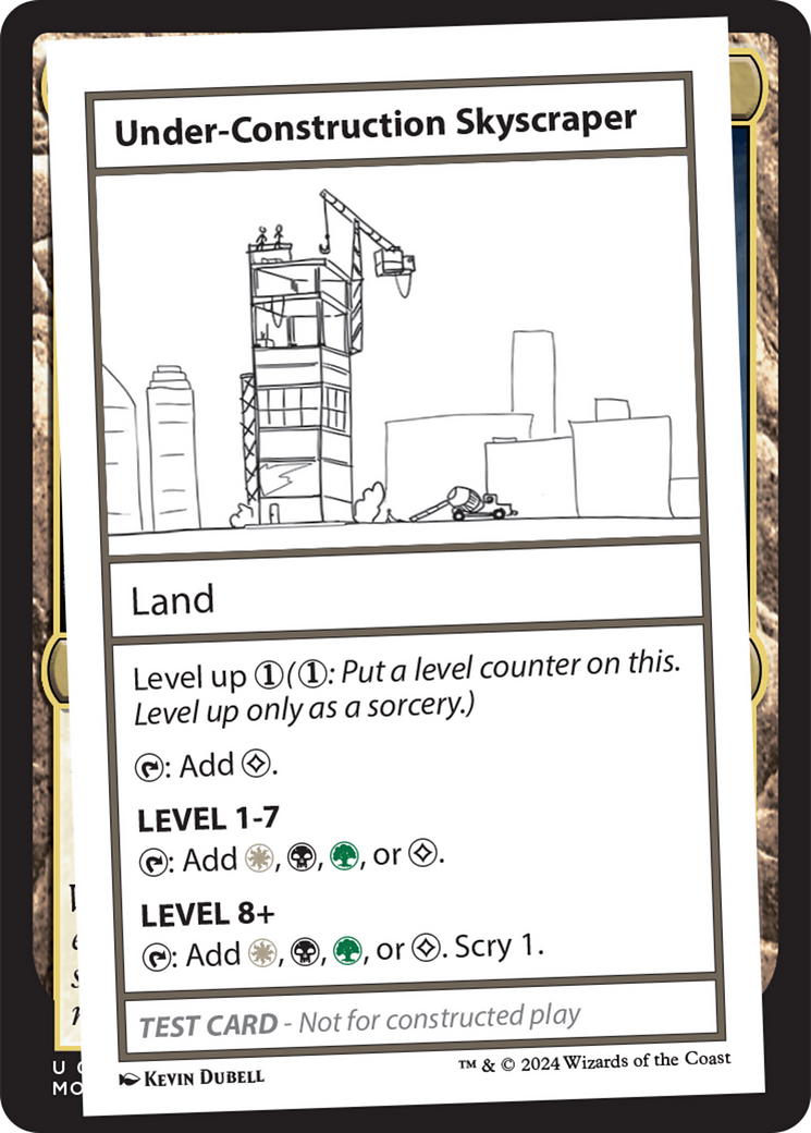 Under-Construction Skyscraper [Mystery Booster 2 Playtest Cards] - The Mythic Store | 24h Order Processing