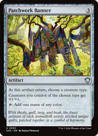 Patchwork Banner [Secrets of Strixhaven Commander] - The Mythic Store | 24h Order Processing