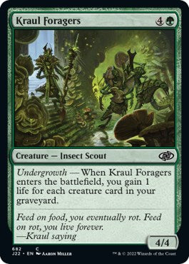 Kraul Foragers [Jumpstart 2022] - The Mythic Store | 24h Order Processing