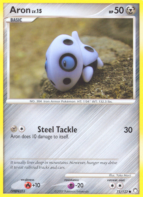 Aron (71/123) [Diamond & Pearl: Mysterious Treasures] - The Mythic Store | 24h Order Processing
