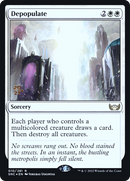 Depopulate [Streets of New Capenna Prerelease Promos] - The Mythic Store | 24h Order Processing