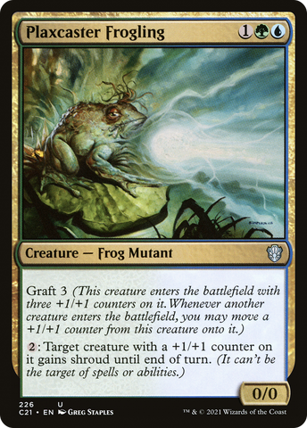 Plaxcaster Frogling [Commander 2021] - The Mythic Store | 24h Order Processing