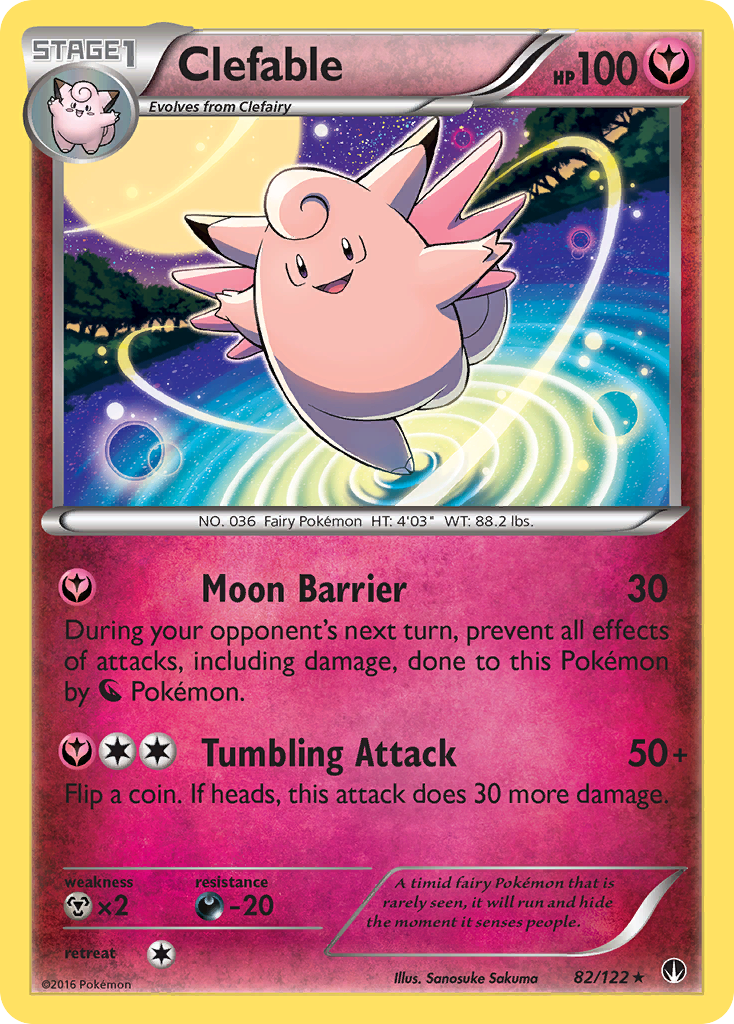 Clefable (82/122) [XY: BREAKpoint] - The Mythic Store | 24h Order Processing