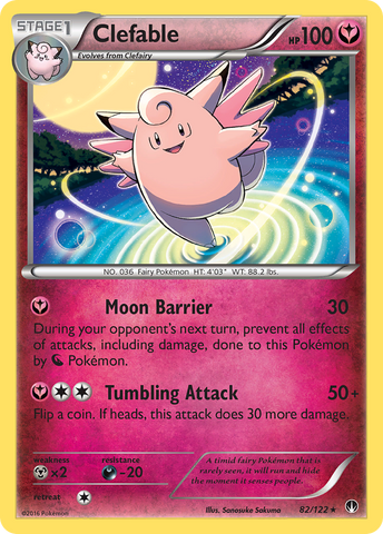 Clefable (82/122) [XY: BREAKpoint] - The Mythic Store | 24h Order Processing